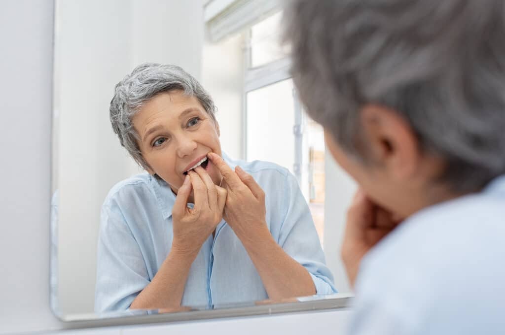 In-home care can help seniors maintain good oral health as they age in place.