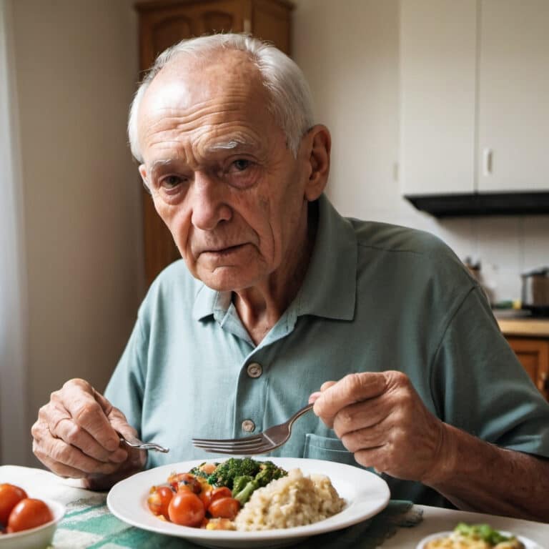 Alzheimer’s care can help with specialized support to make meal times less stressful.