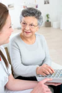 Personal care at home providers help seniors with medication management.