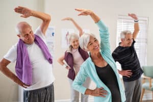 Home care can help seniors exercise safely as they age in place.