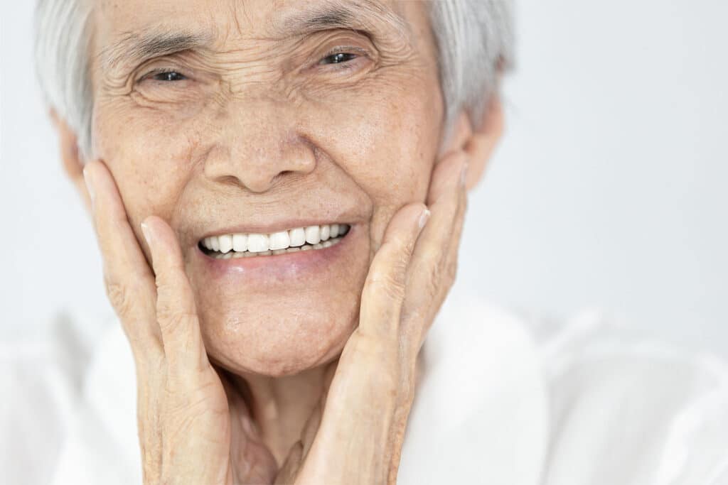 Personal care at home offers daily support for aging seniors including dental and denture hygiene.