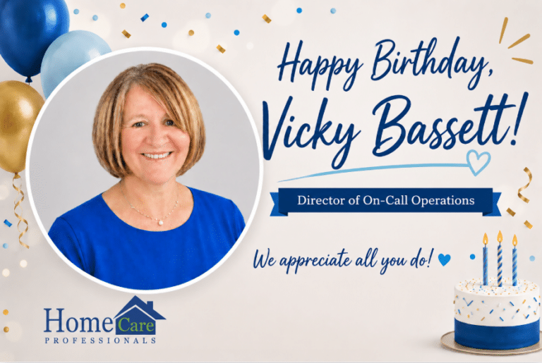 Celebrating Vicky Bassett and her years of compassionate service
