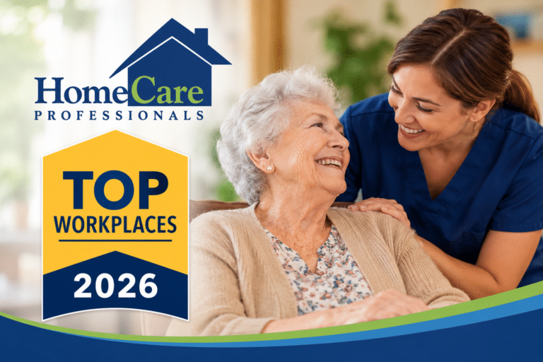 Celebrating HomeCare Professionals’ 2026 Top Workplaces honors!