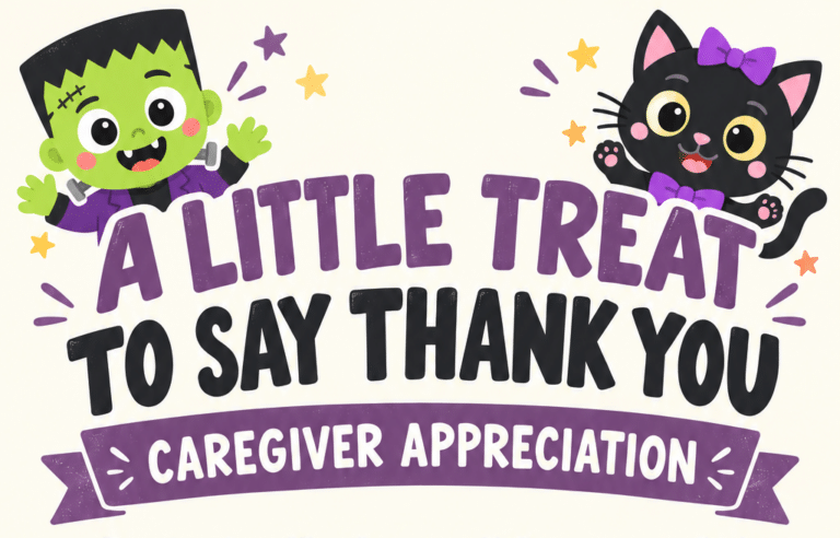 Halloween treats and heartfelt thanks for our dedicated caregivers!