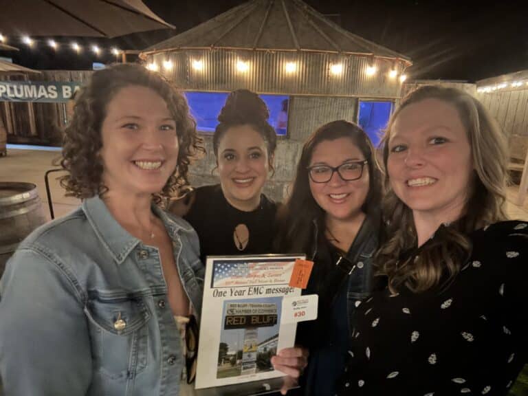 Our Red Bluff team celebrates community at the Chamber Annual Dinner.